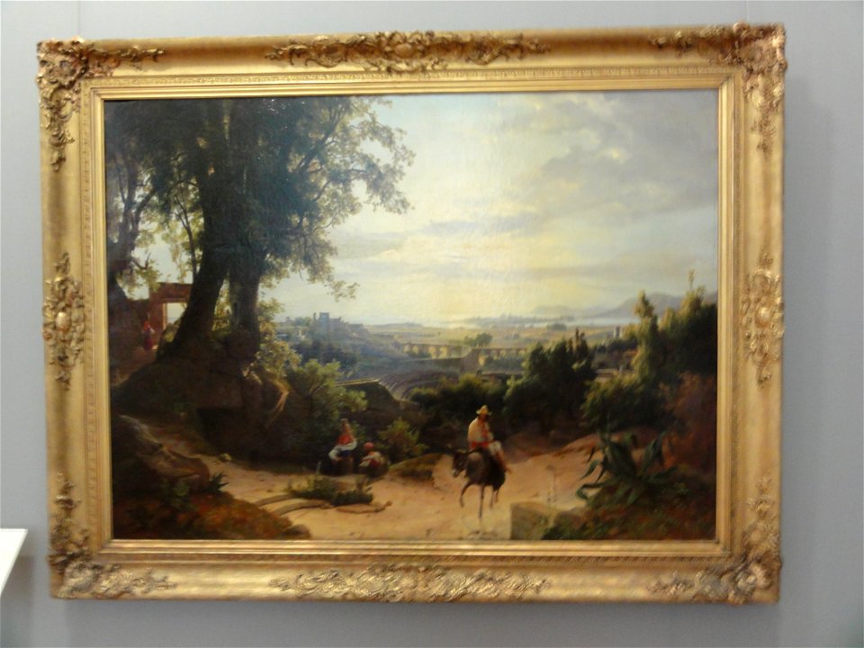 August Ahlborn — Syrakus bei Morgenbeleuchtung