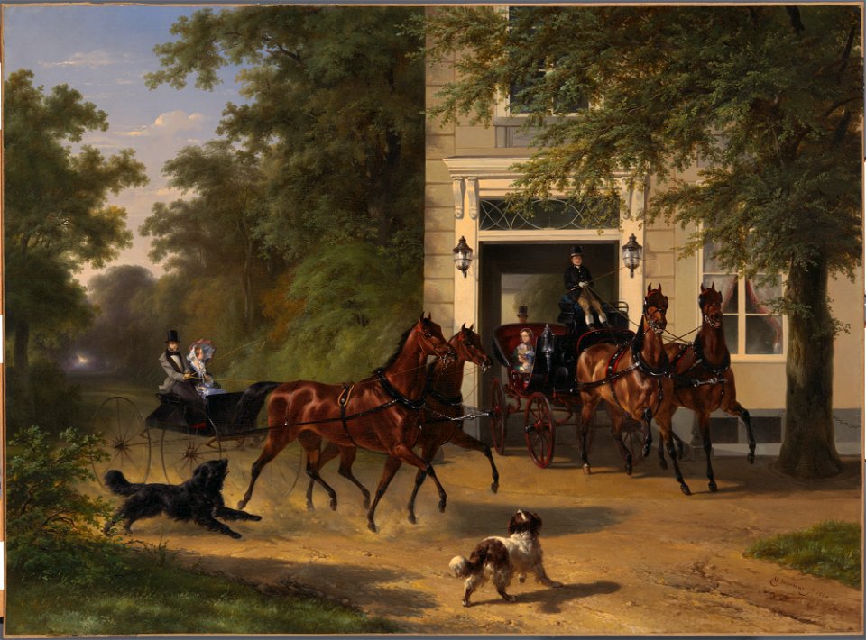 August Belmont and Isabel Perry by Wouterus Verschuur, 1854, oil on canvas, from the National Portrait Gallery - NPG-8000306A 1