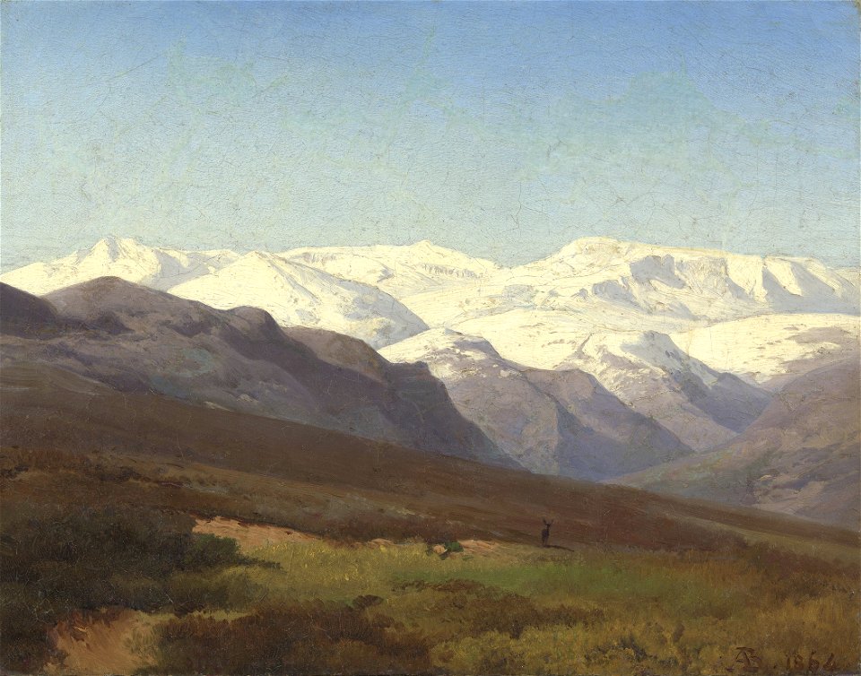 August Becker (1822-87) - Glen Gelder - RCIN 408932 - Royal Collection