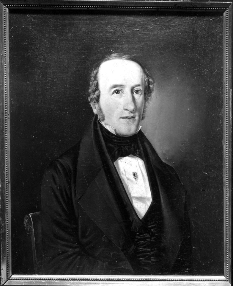 August Carl Vilhelm Thomsen - Peter Frederik Wergmann - Norsk portrettarkiv - Riksantikvaren - W000602