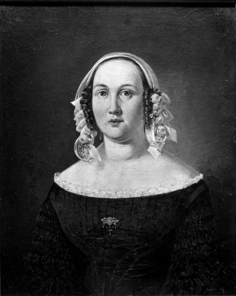 August Carl Vilhelm Thomsen - Amalie Sophie Wergmann - Norsk portrettarkiv - Riksantikvaren - W000601 (cropped)