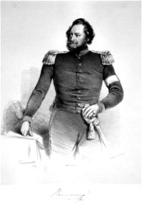 August Ferdinand von Breuner-Enckevoirt Litho