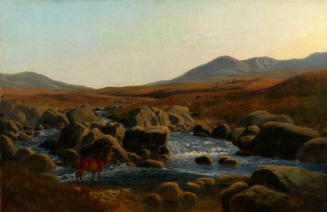 August Fritz (1843-95) - Glen Gelder - RCIN 403700 - Royal Collection