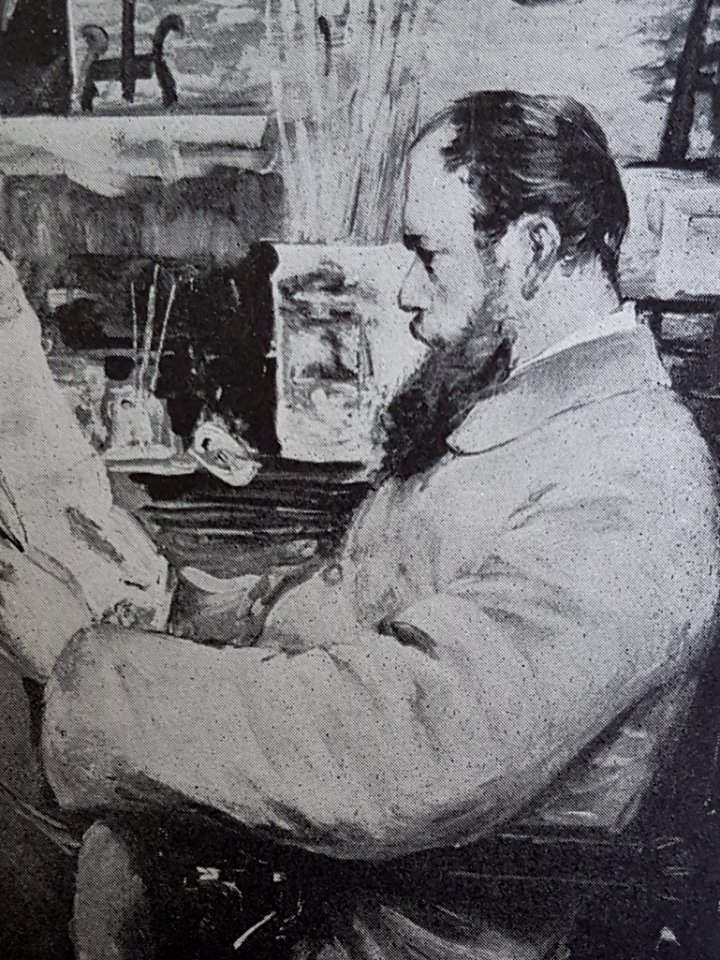 August Hagborg 1x Ernst Josephson