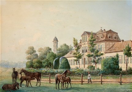 August Friedrich Wilhelm Nothnagel Jagdschloss Zum Possen 1855