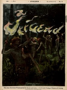 August Hoffmann von Vestenhof - Jugend Nr. 18, 1897