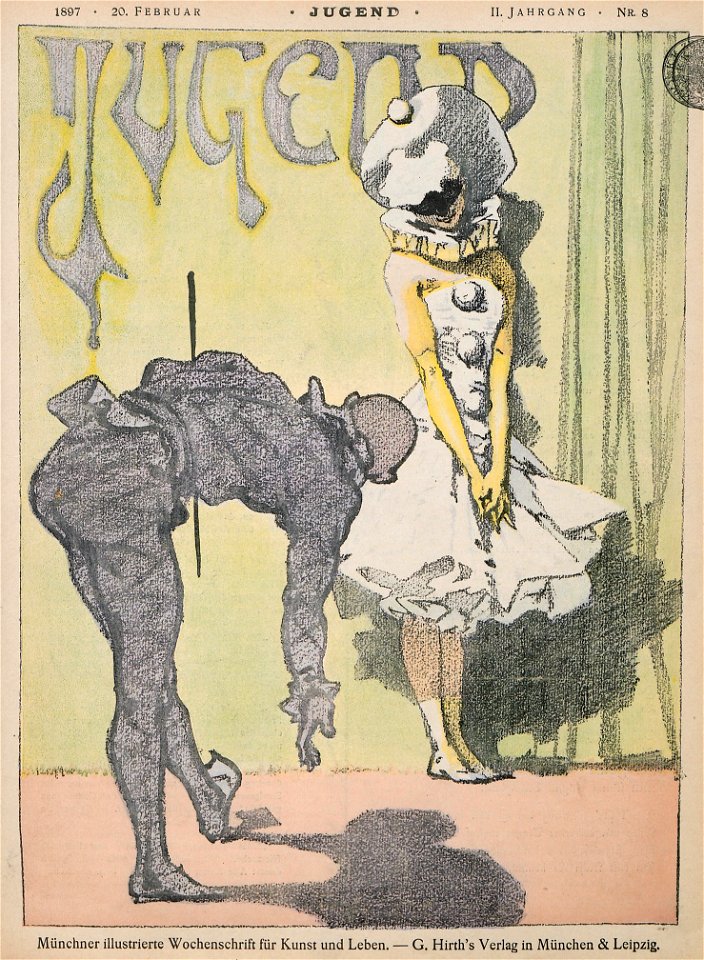 August Hoffmann von Vestenhof - Jugend Nr. 08, 1897