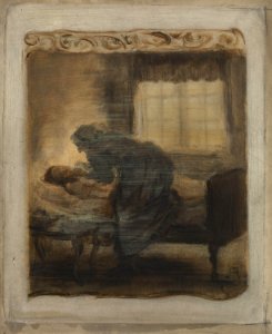 August Jerndorff - Og dybere bøjede Heksen sig ned over den hvide hals... - NG.M.00431-001 - National Museum of Art, Architecture and Design