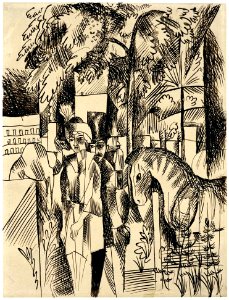 August Macke Im Zoologischen Garten