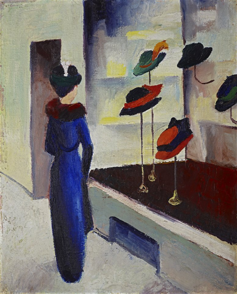 August Macke - Hutladen - G 13334 - Lenbachhaus
