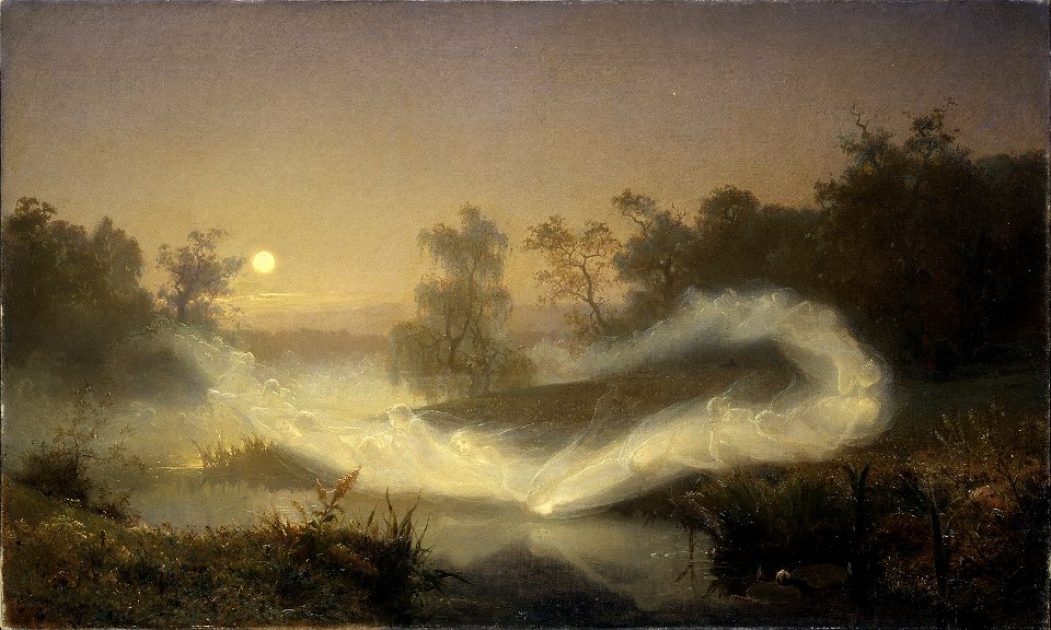 August Malmström - Dancing Fairies - Google Art Project