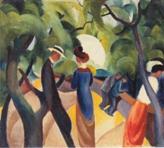August Macke - Promenade - 1913
