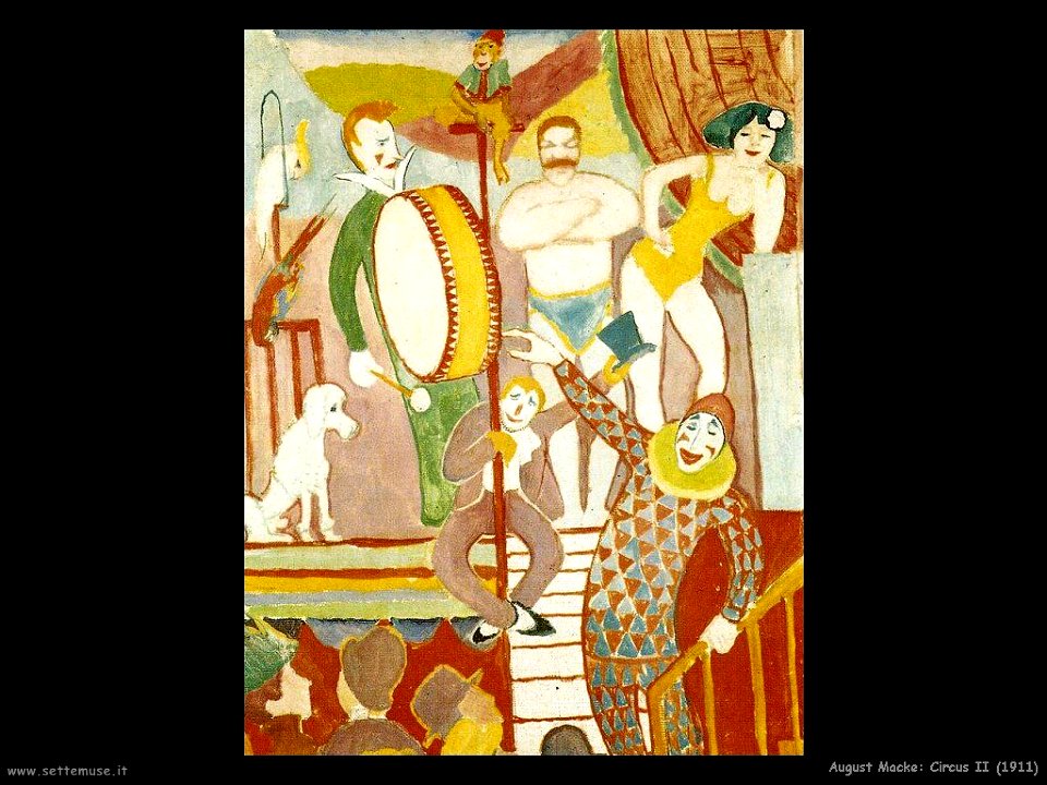 August macke 032 circus II 1911