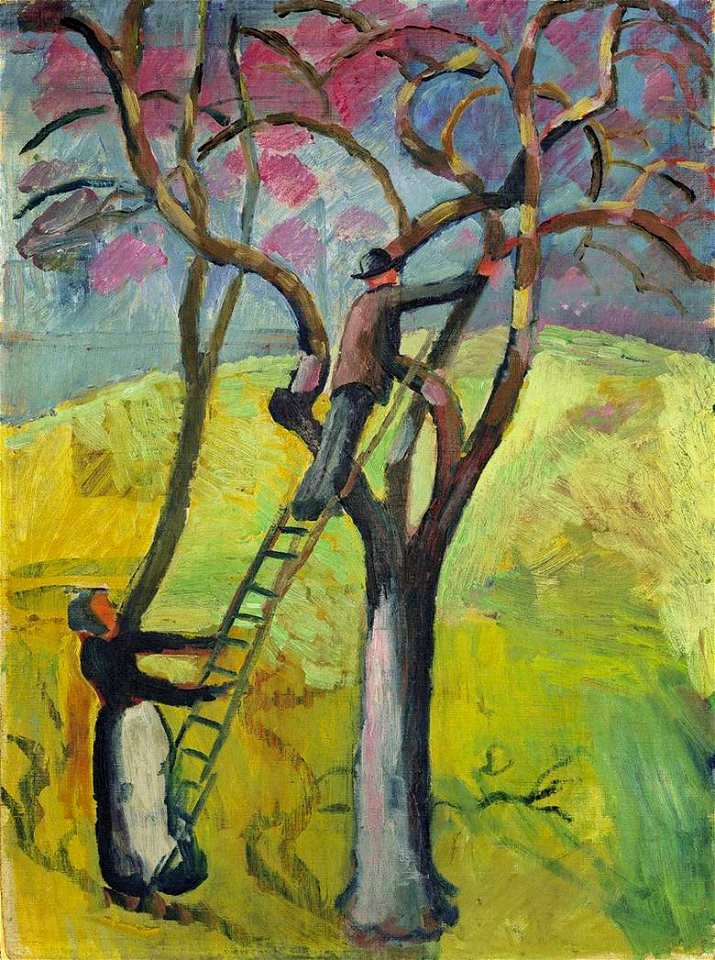 August Macke Obsternte 1913