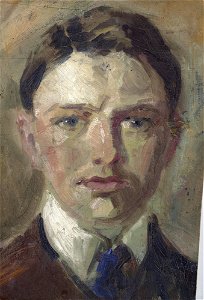 August Macke - Studie zu einem Selbstporträt - G 19027 - Lenbachhaus