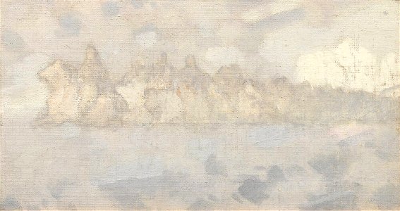 August Malmström - The Ride of the Valkyries. Study for The Battle of Bråvalla - NM 2007 - Nationalmuseum
