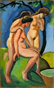August Macke Drei Akte