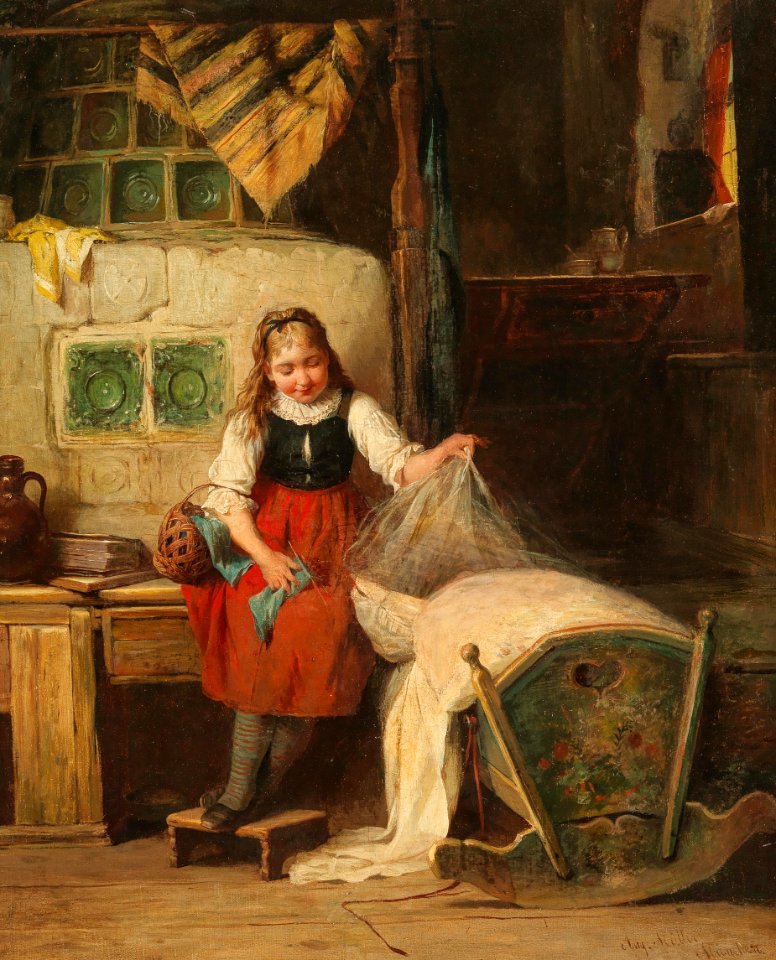 August Müller Geschwisterliebe
