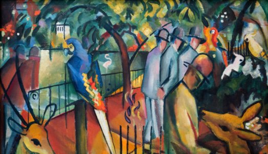 August Macke Zoologischer Garten I PA291076