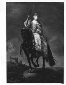 August Querfurt (1696-1761) - Maria Theresa, Empress of Austria and Queen of Hungary (1717-1780) - RCIN 400969 - Royal Collection