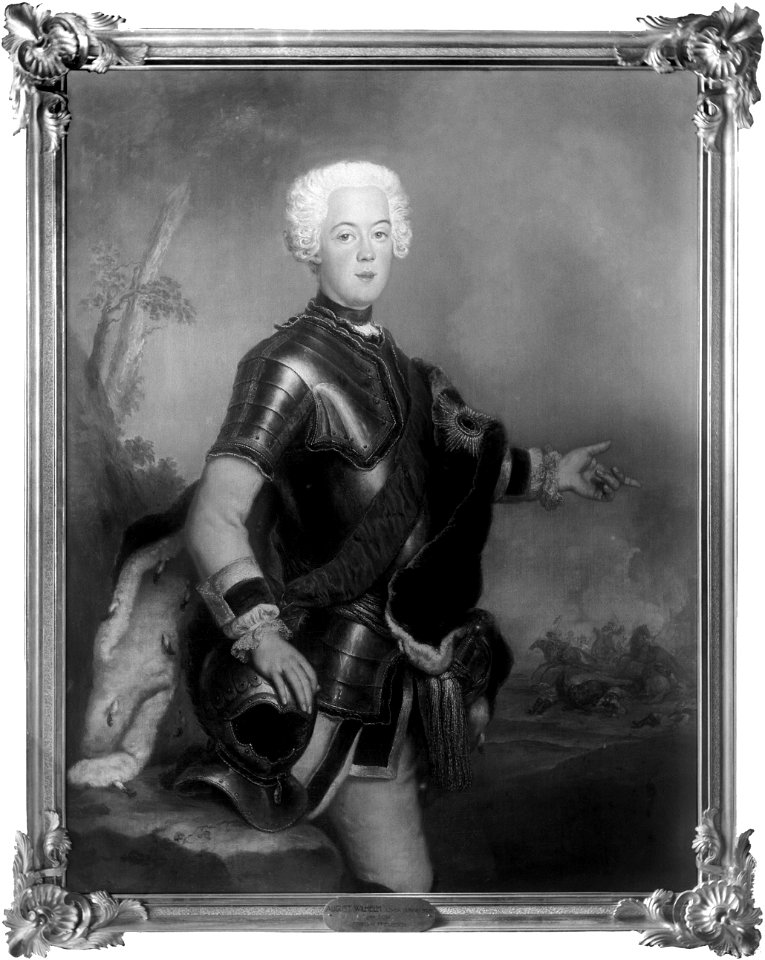 August Vilhelm, prins av Preussen (Antoine Pesne) - Nationalmuseum - 38208