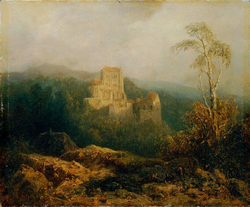 August Piepenhagen - Das Bergschloss - 4365 - Österreichische Galerie Belvedere