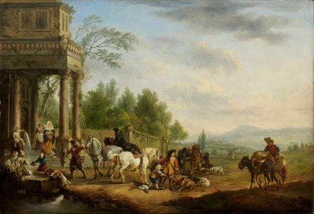 August Querfurt - Rückkehr von der Jagd