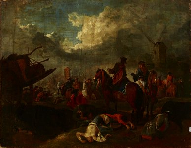 August Querfurt - Battle Scene - MNK XII-A-102 - National Museum Kraków