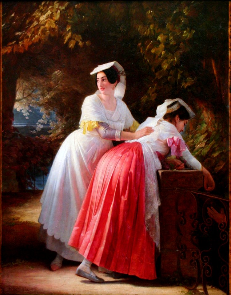 August Riedel - Frauen aus Albano