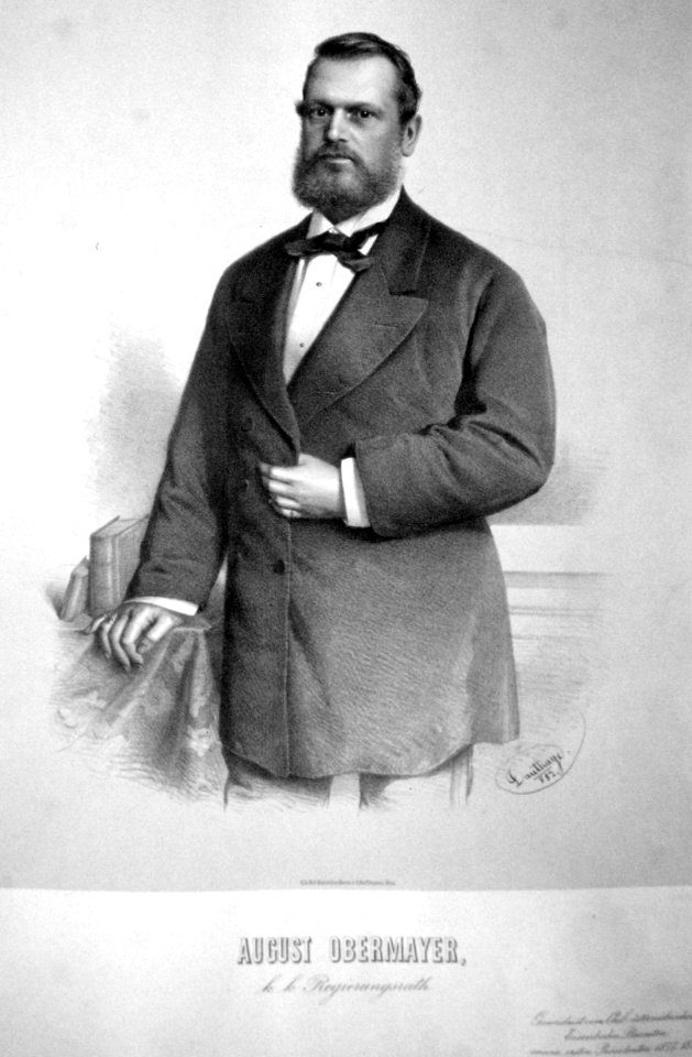 August Obermayer Litho