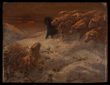 August Schenck - Moutons - PPP2383 - Musée des Beaux-Arts de la ville de Paris