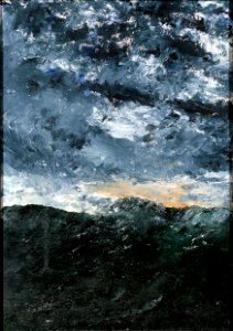 August Strindberg - Landscape, seascape- Vågen VIII (Wave VIII) - Google Art Project