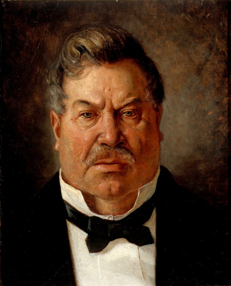 August Streng, by Albert Edelfelt