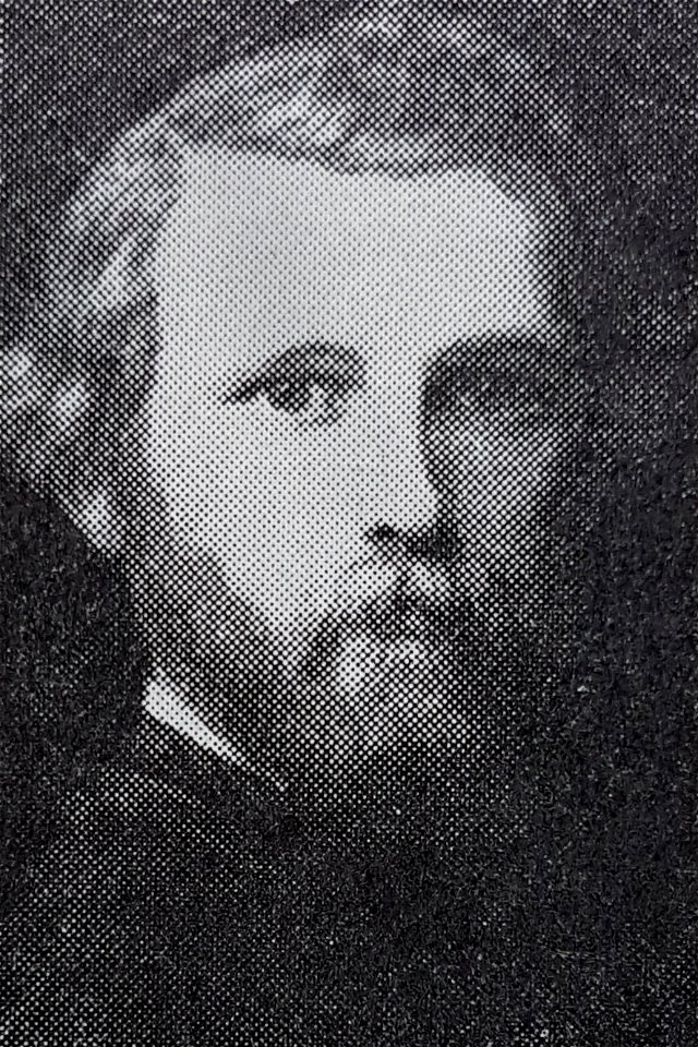 August Tholander självporträtt