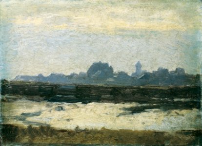 August von Pettenkofen - Blick auf eine Stadt - 6054 - Österreichische Galerie Belvedere