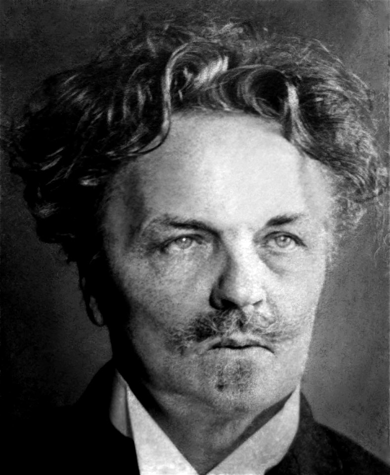 August Strindberg. Självporträtt - Nordiska Museet - NMA.0035681