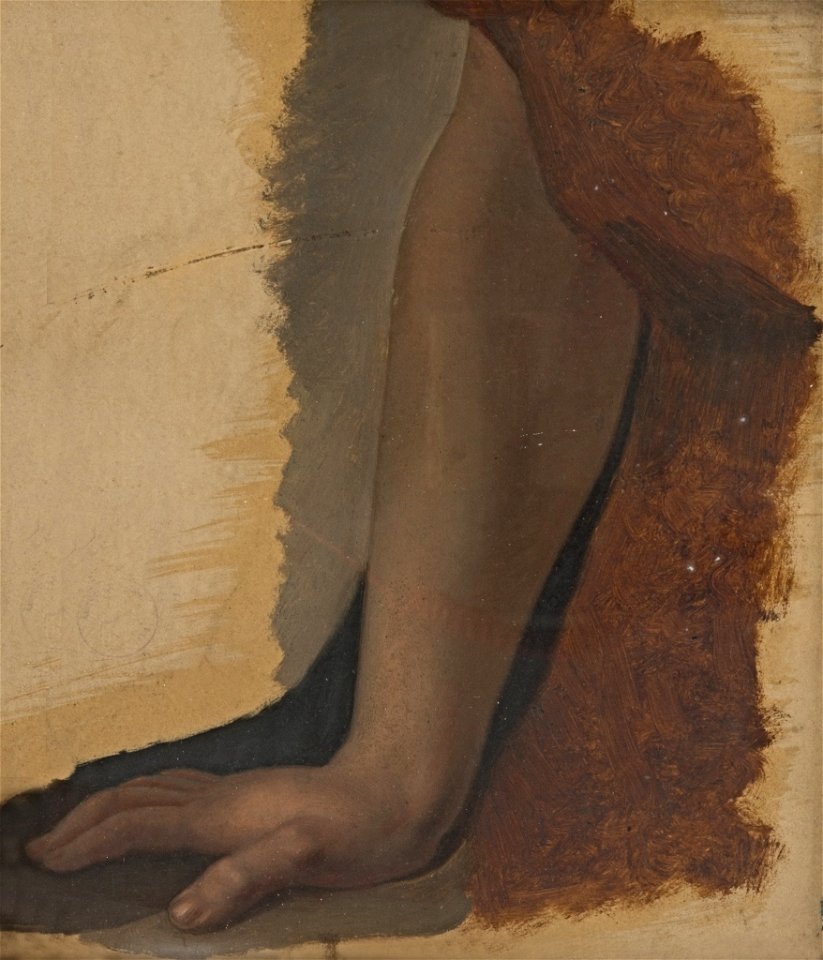 August von Kloeber - Armstudie - BG-M-SG 5694^92 - Berlinische Galerie
