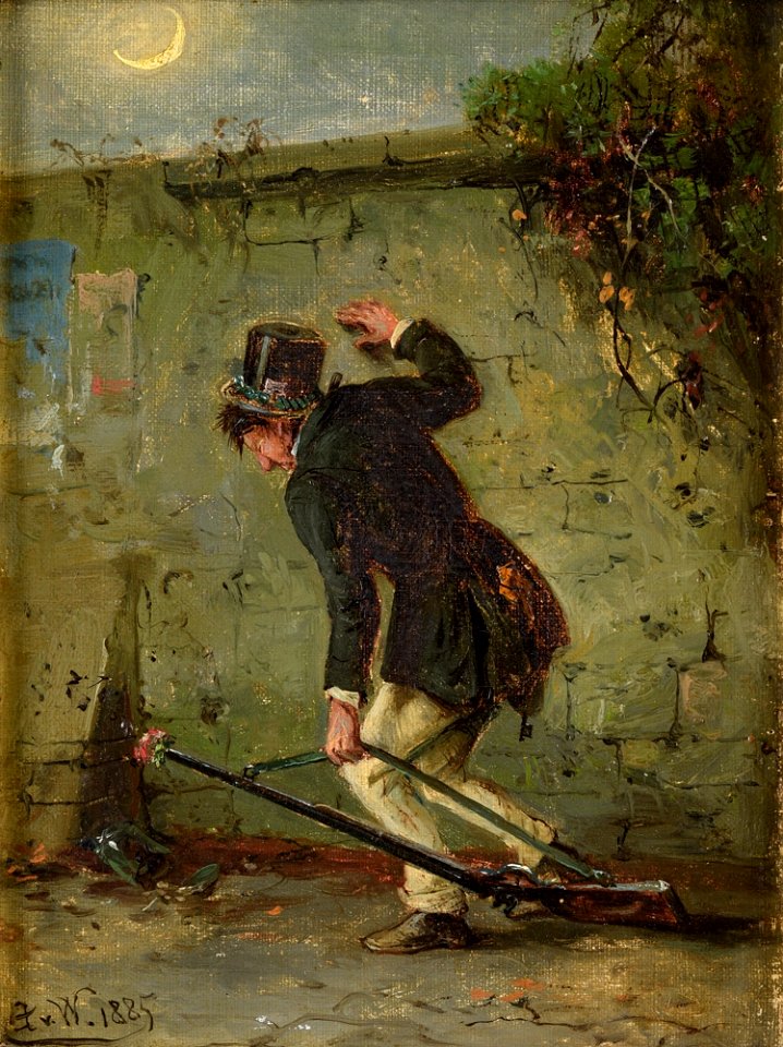 August von Wille Heimkehr vom Schützenfest 1885