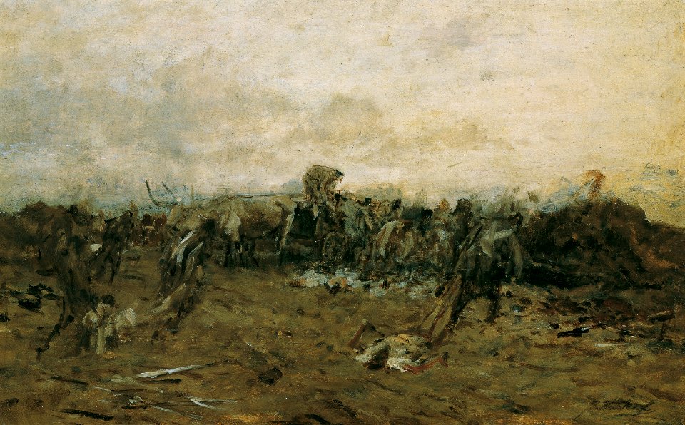 August von Pettenkofen - Nach der Schlacht - 2131 - Österreichische Galerie Belvedere