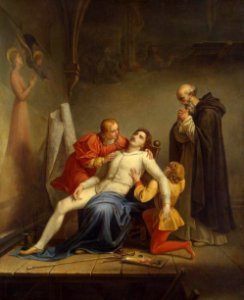 Auguste Couder - Death of Masaccio - WGA5454