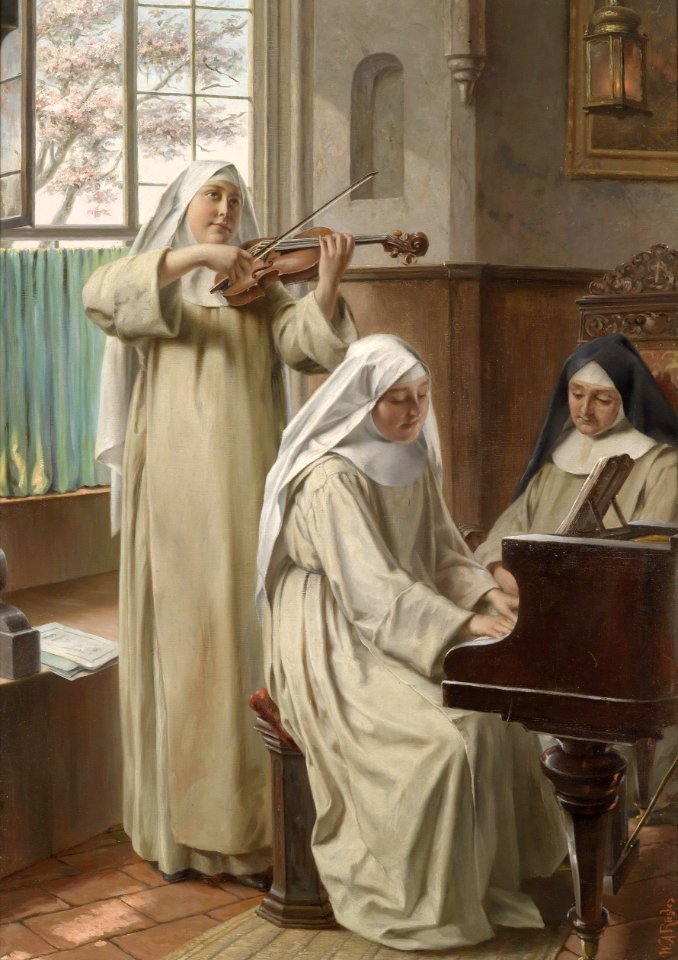 August Wilhelm Roesler Musik im Kloster
