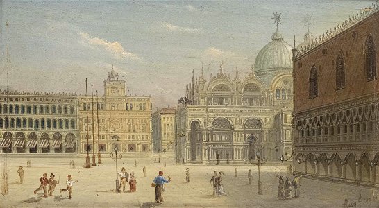 August von Siegen Venice Piazza
