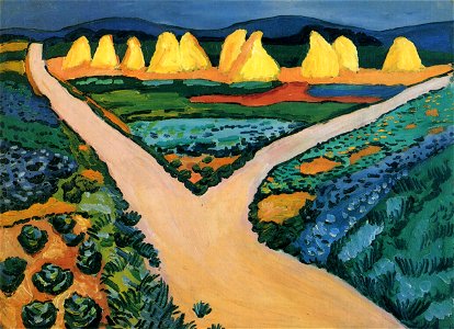 August-Macke-Vegetable-Landscape