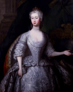 Augusta of Saxe-Gotha, Princess of Wales by Charles Philips