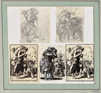 Auguste Louis Lepère (French, 1849-1918) - La Retraite après Charleroi... - 1974.148 - Cleveland Museum of Art