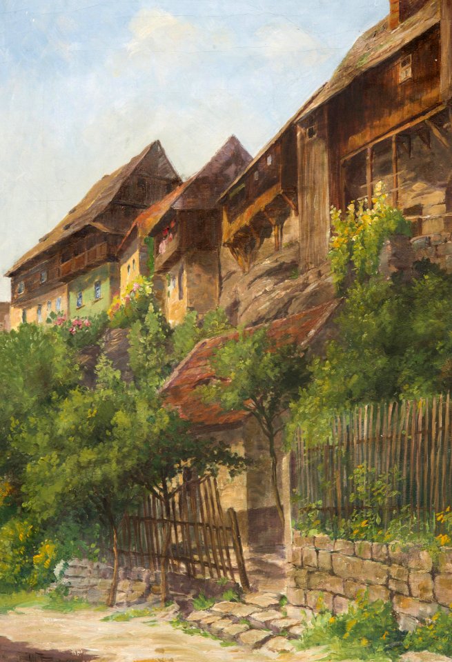 Augusta Reichelt Im Dorf