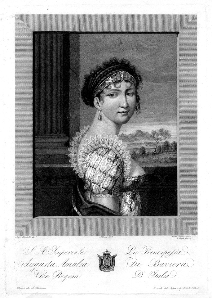 Auguste Amalie von Bayern portrait