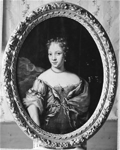 Augusta, 1674-1756, prinsessa av Mecklenburg-Güstrow (David von Krafft) - Nationalmuseum - 15545. Free illustration for personal and commercial use.