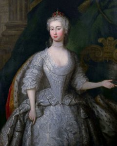 Augusta of Saxe-Gotha, Princess of Wales by Charles PhilipsFXD