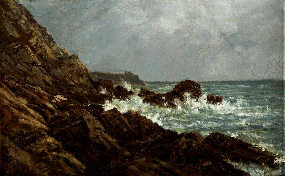 Auguste Anastasi - La Côte près de Pont-Aven